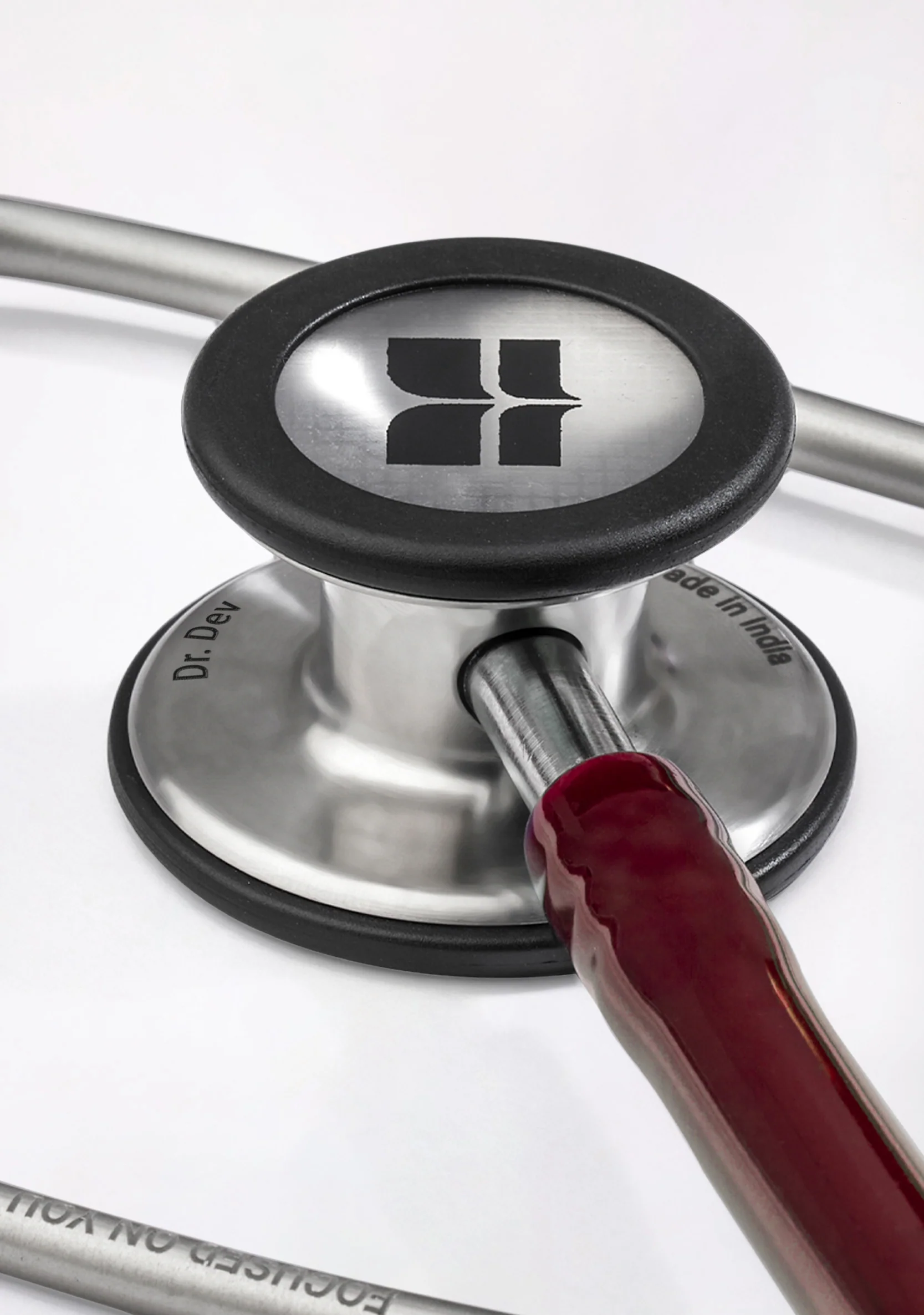 6sense Lite (Maroon) Stethoscope - Image 4