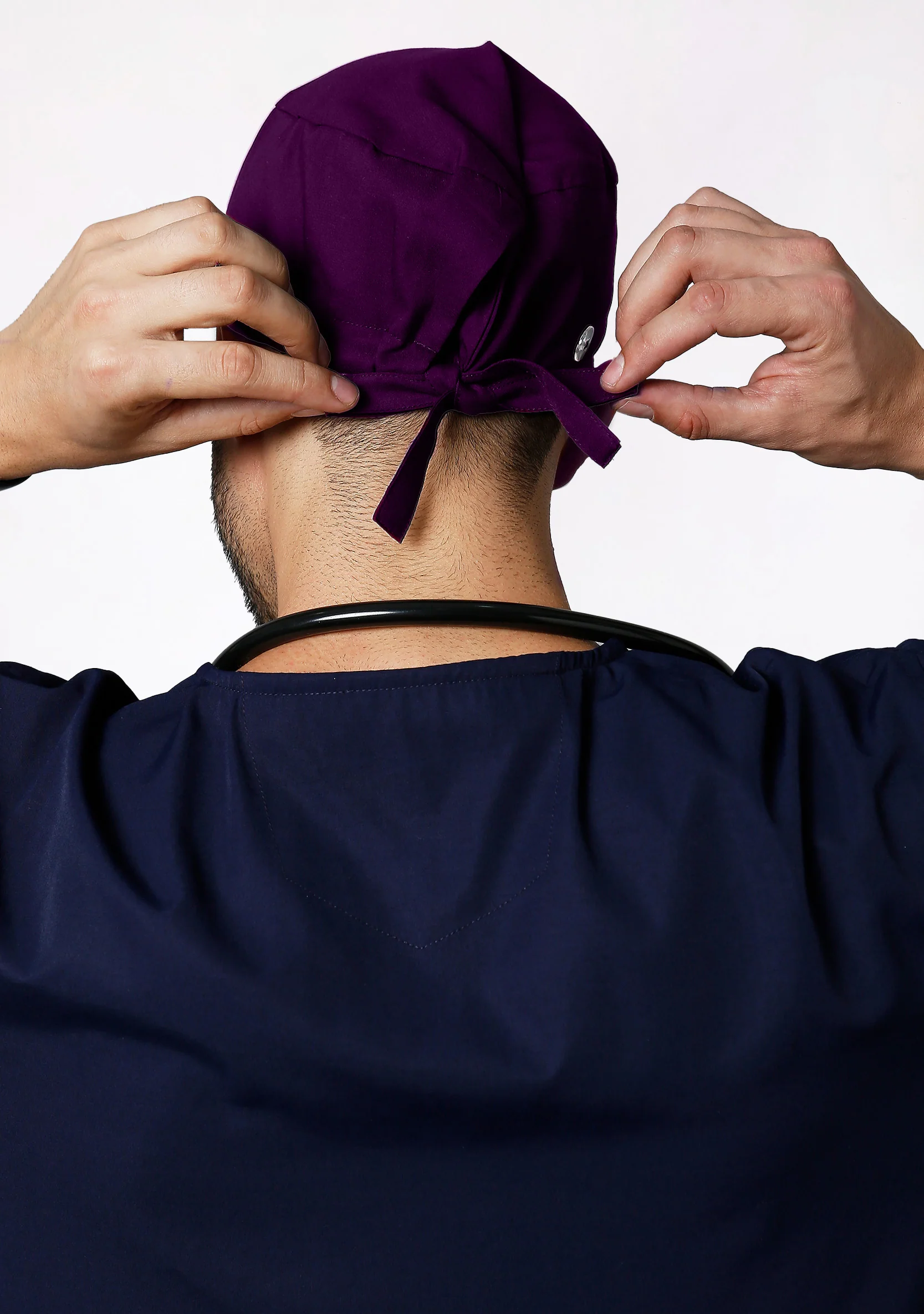 Classic Unisex (Wine) Scrub Cap - Image 3