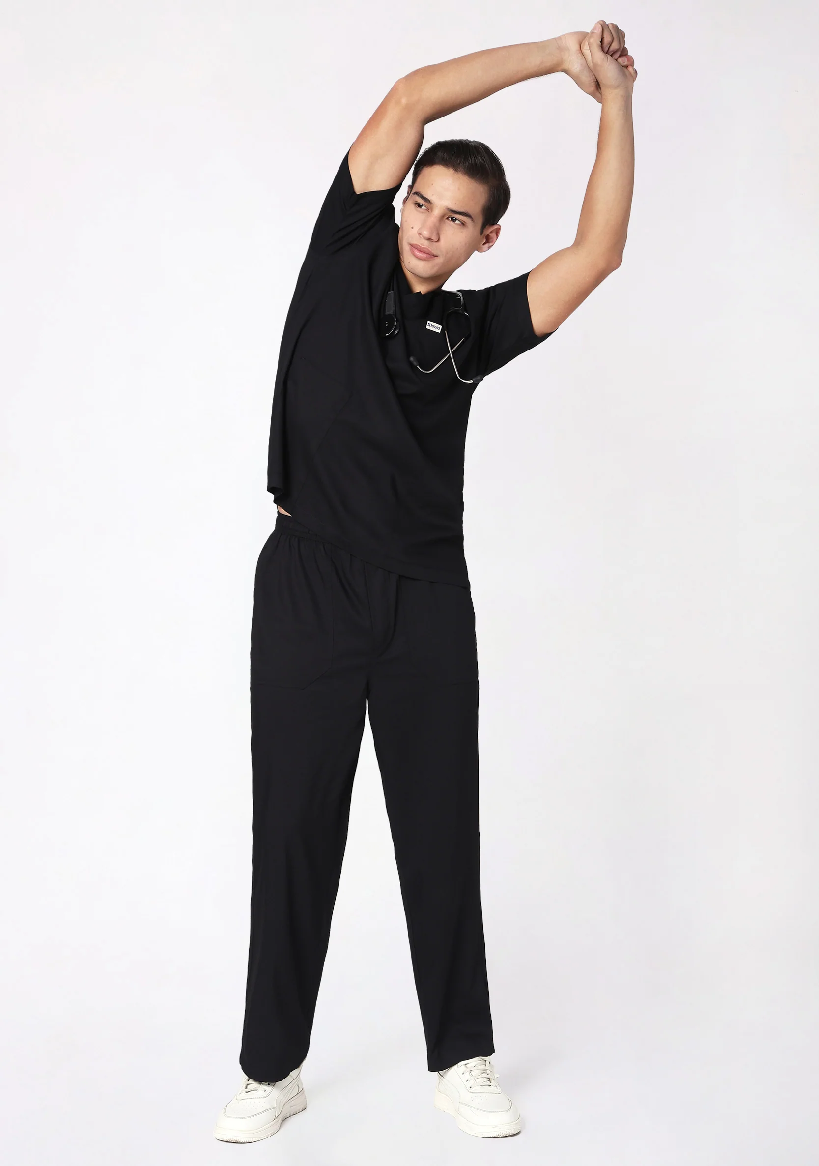 ecoflex™ Lite Men's (Black) Scrubs - Image 6