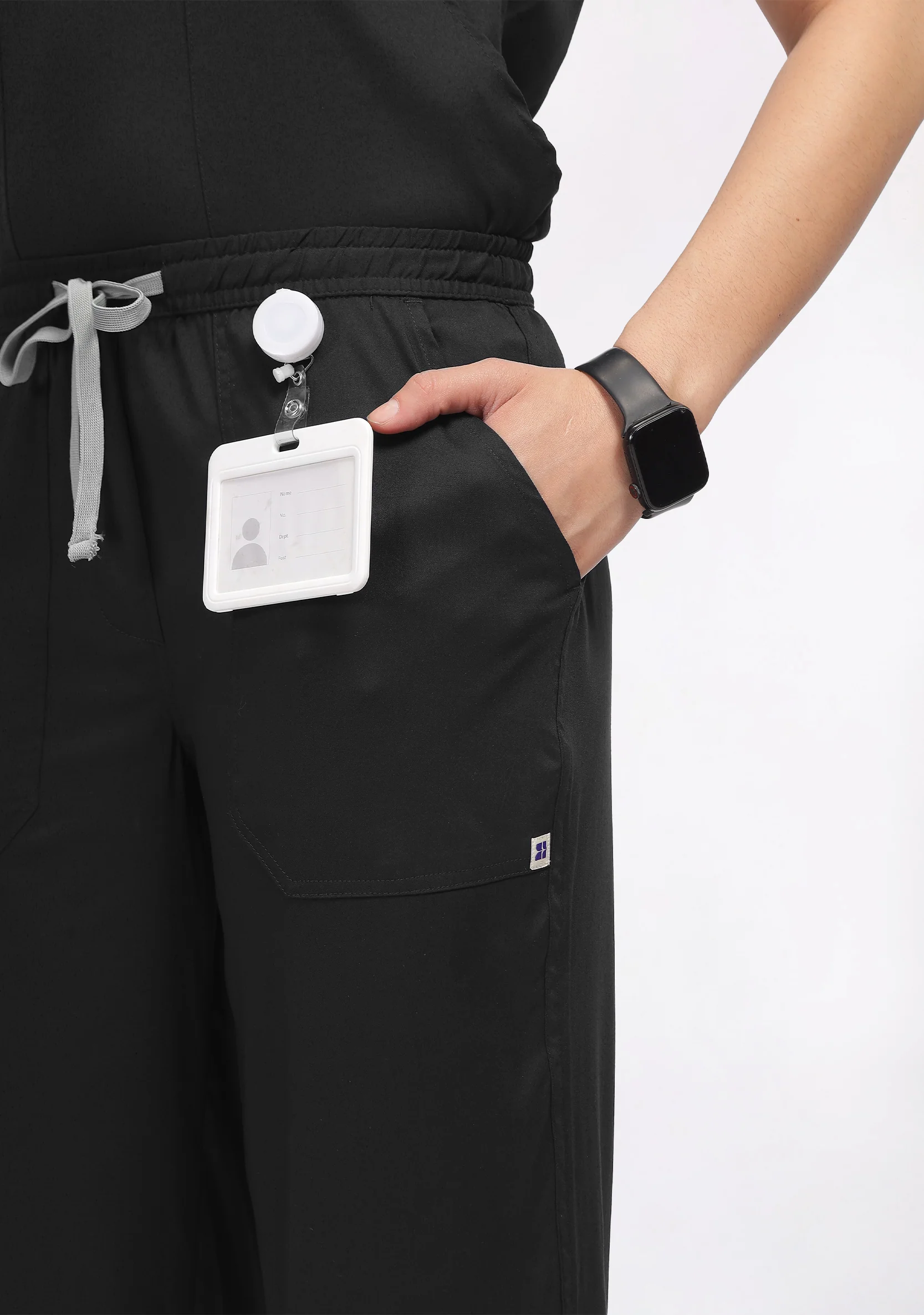 ecoflex™ Lite Women's (Black) Scrubs - Image 4