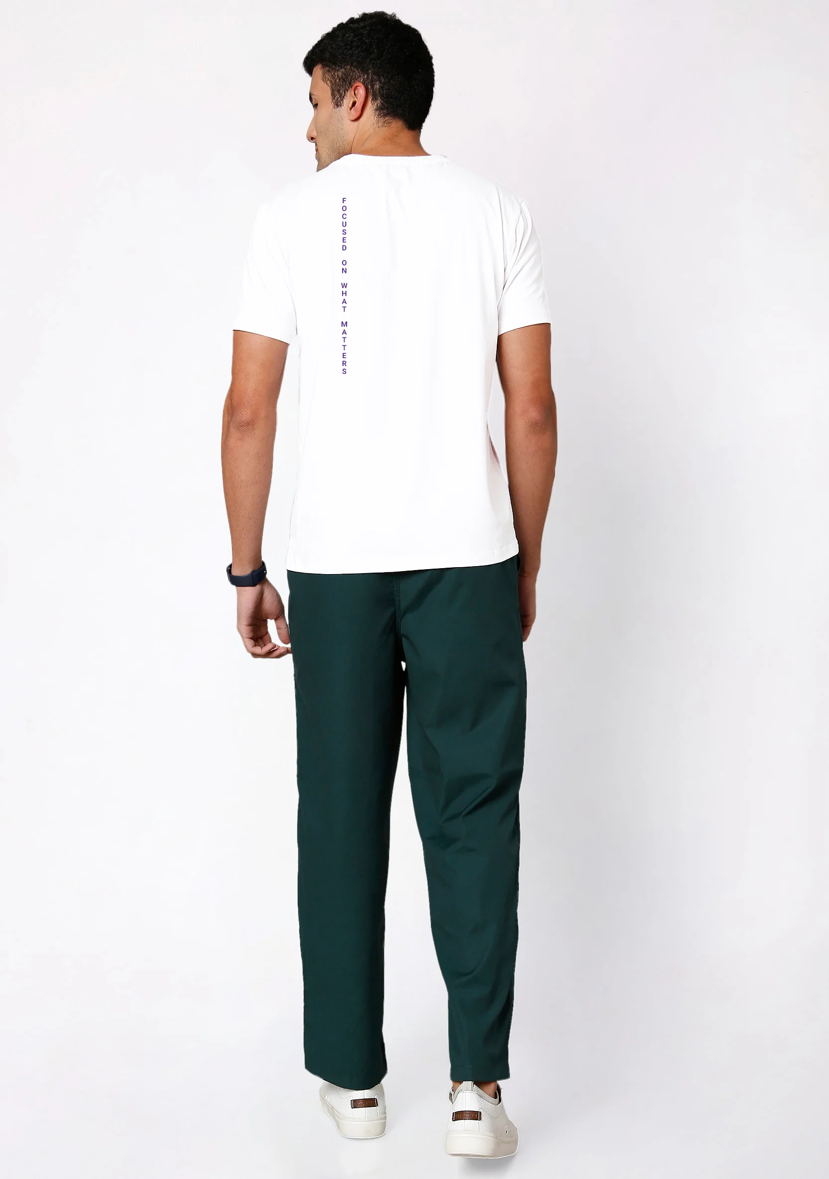 Supersoft Men's S/S (White) Underscrub - Image 3