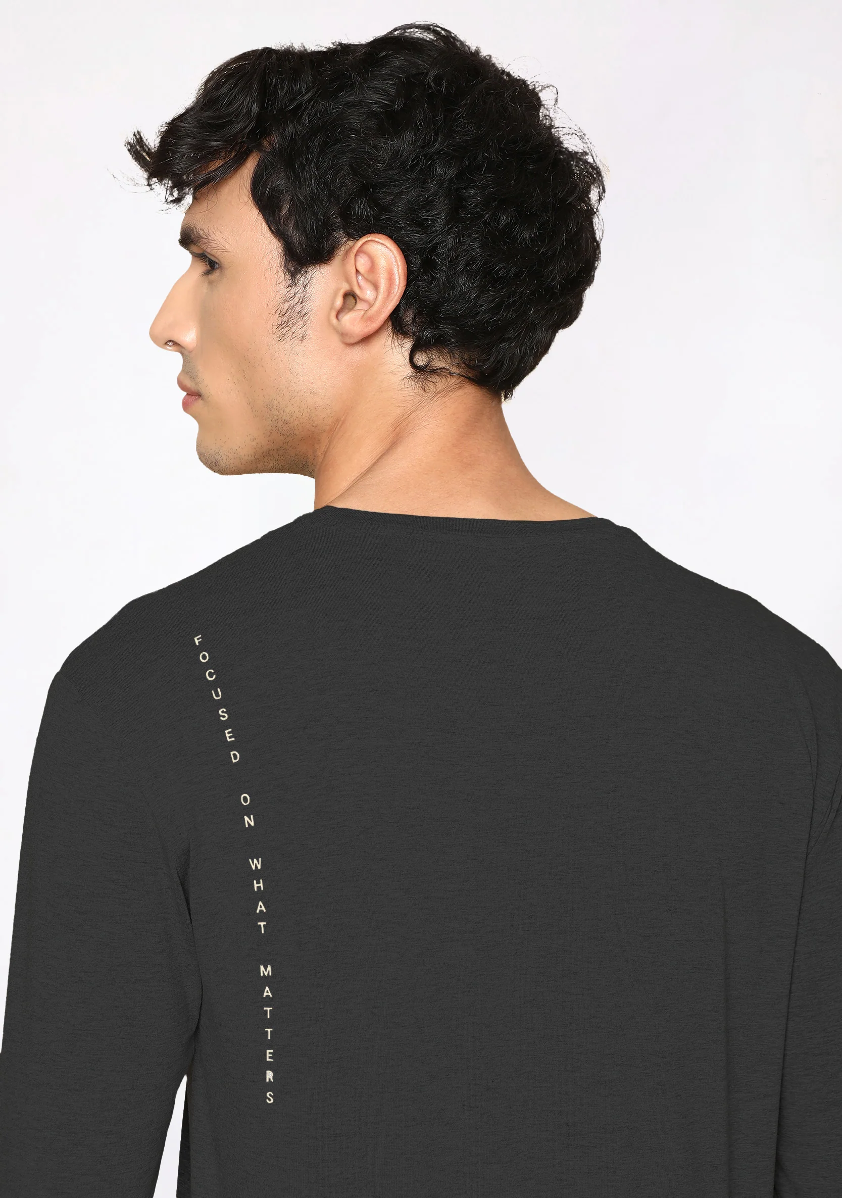 Men's Supersoft L/S (Charcoal) Underscrub - Image 4