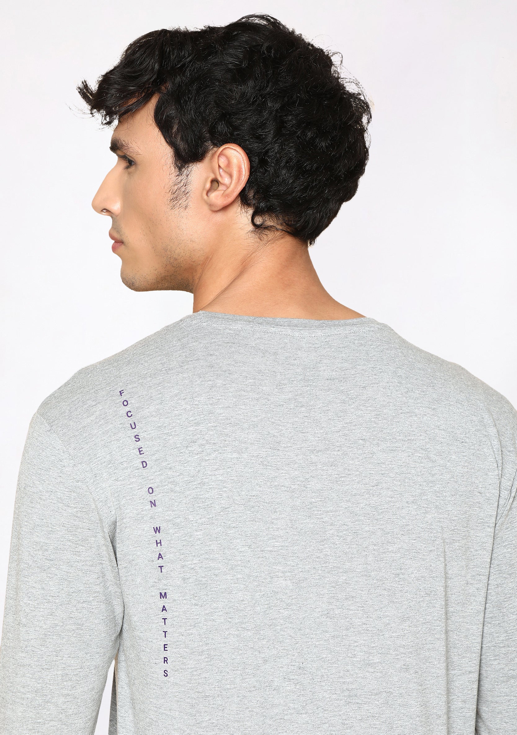 Supersoft Men's L/S (Grey) Underscrub - Image 4
