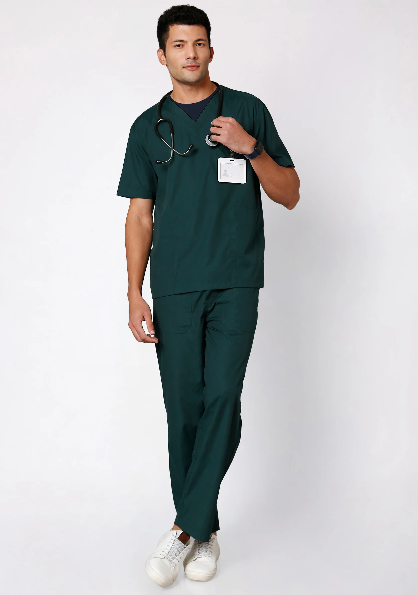 Supersoft Men's S/S (Navy) Underscrub - Image 4