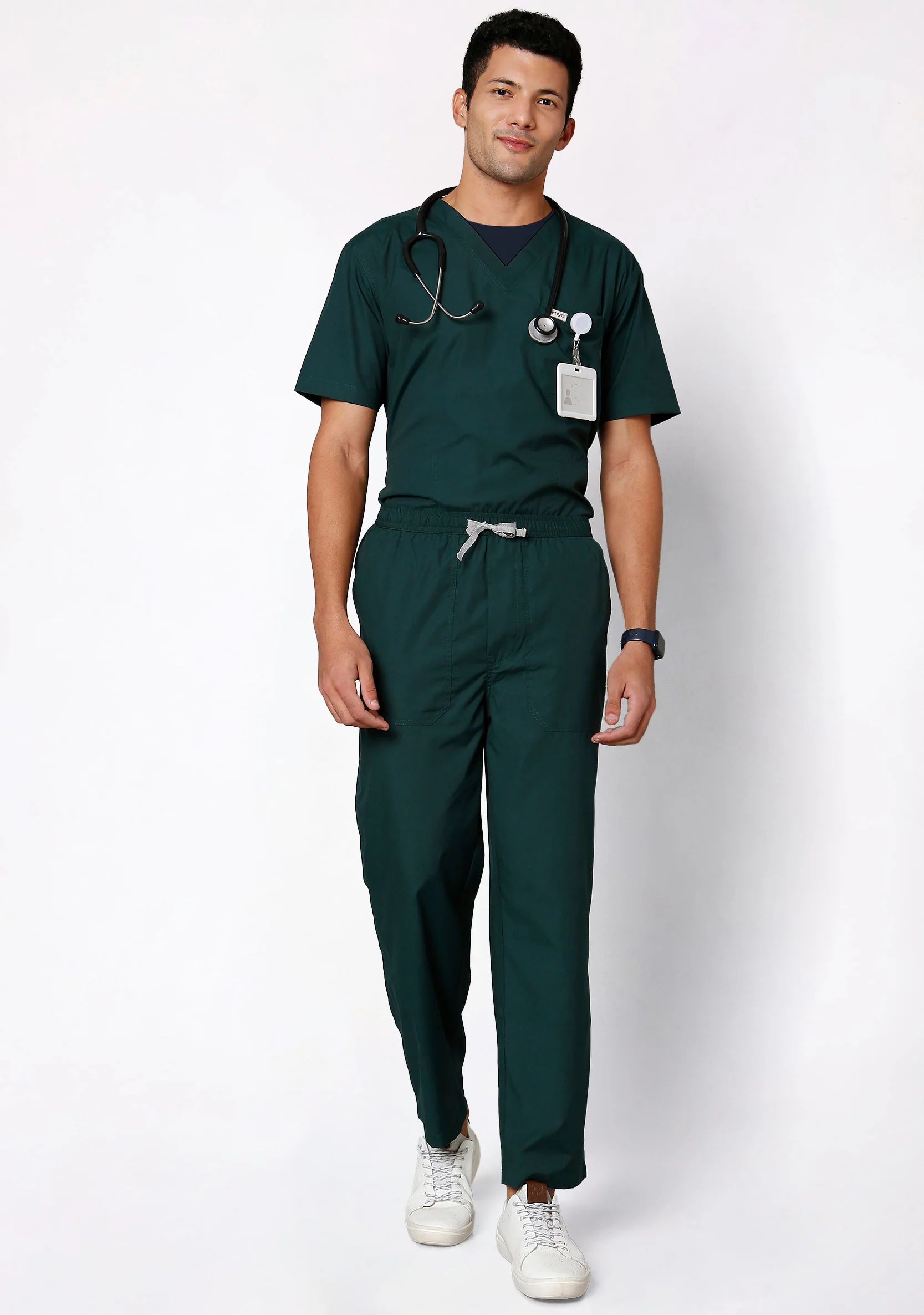 Supersoft Men's S/S (Navy) Underscrub - Image 5