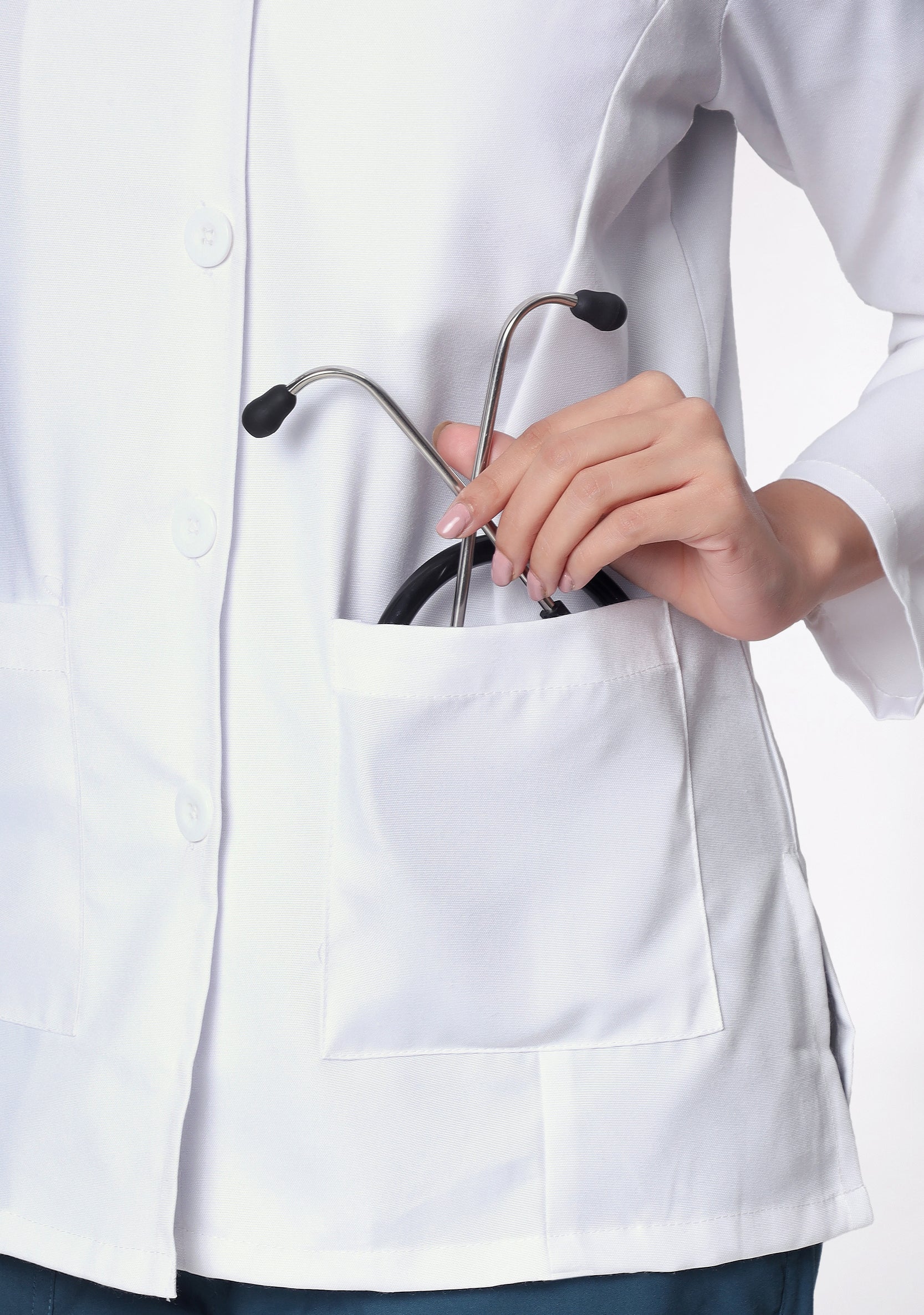 Focus Women’s Lab coat Apron - Image 3