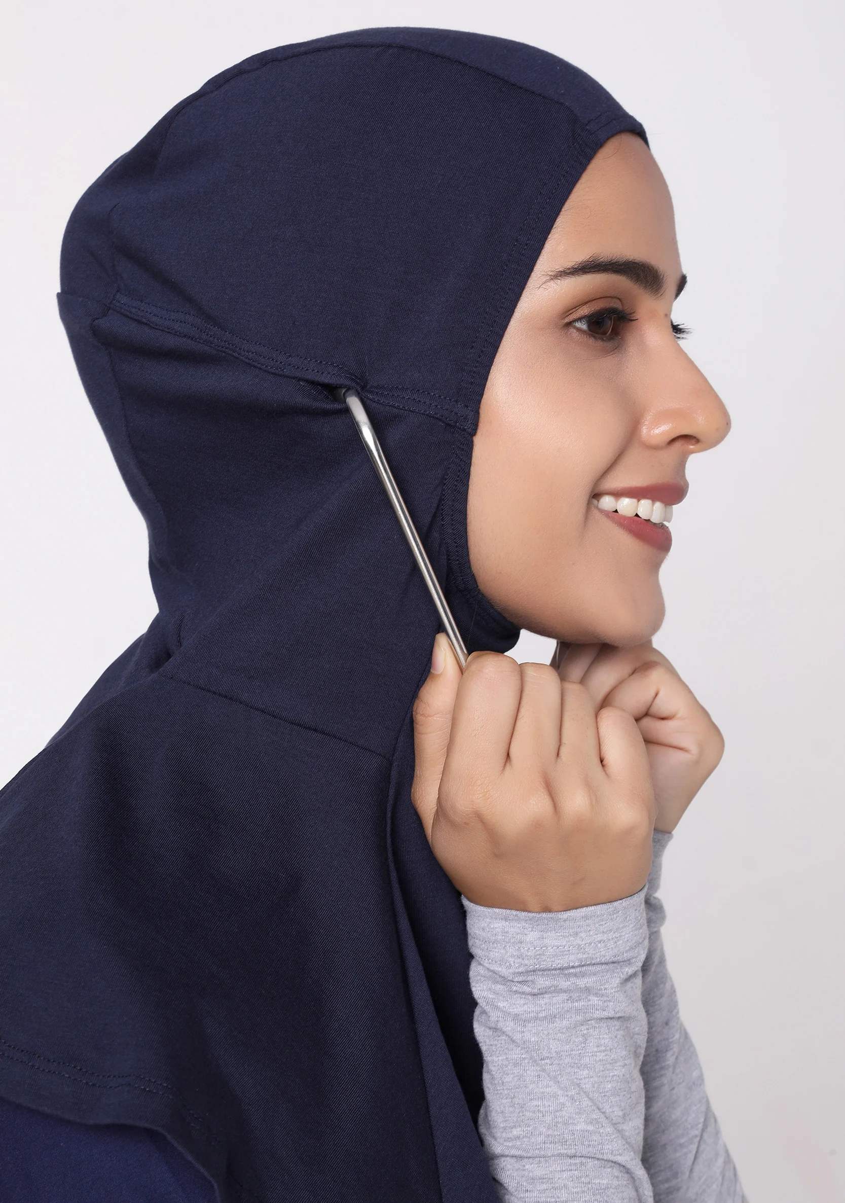 Women's (Navy) Hijab - Image 3