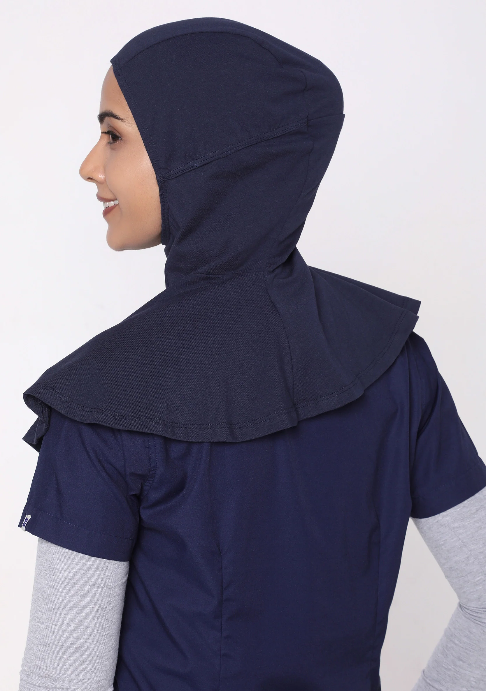 Women's (Navy) Hijab - Image 4