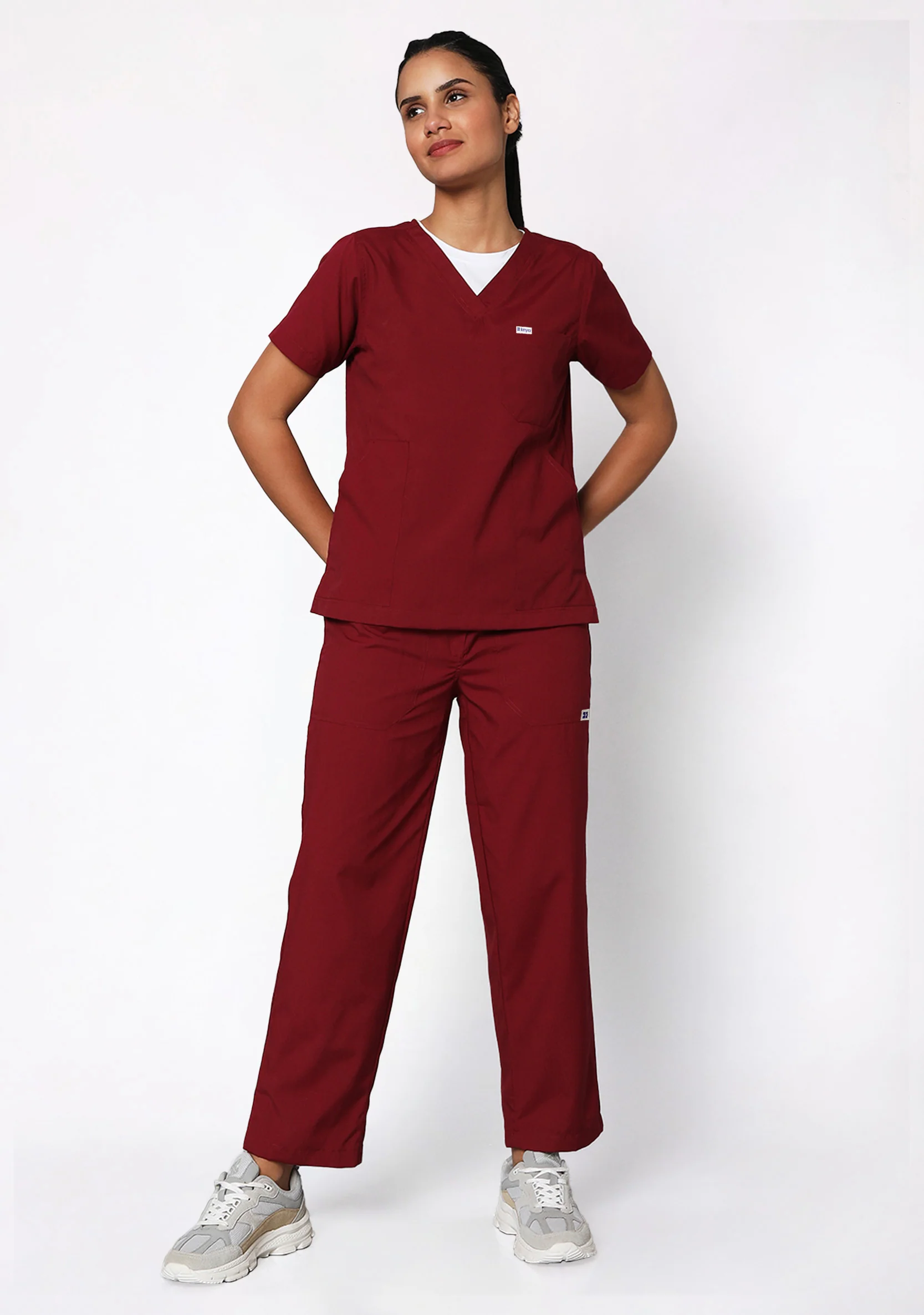 Supersoft Women's S/S (White) Underscrub - Image 3