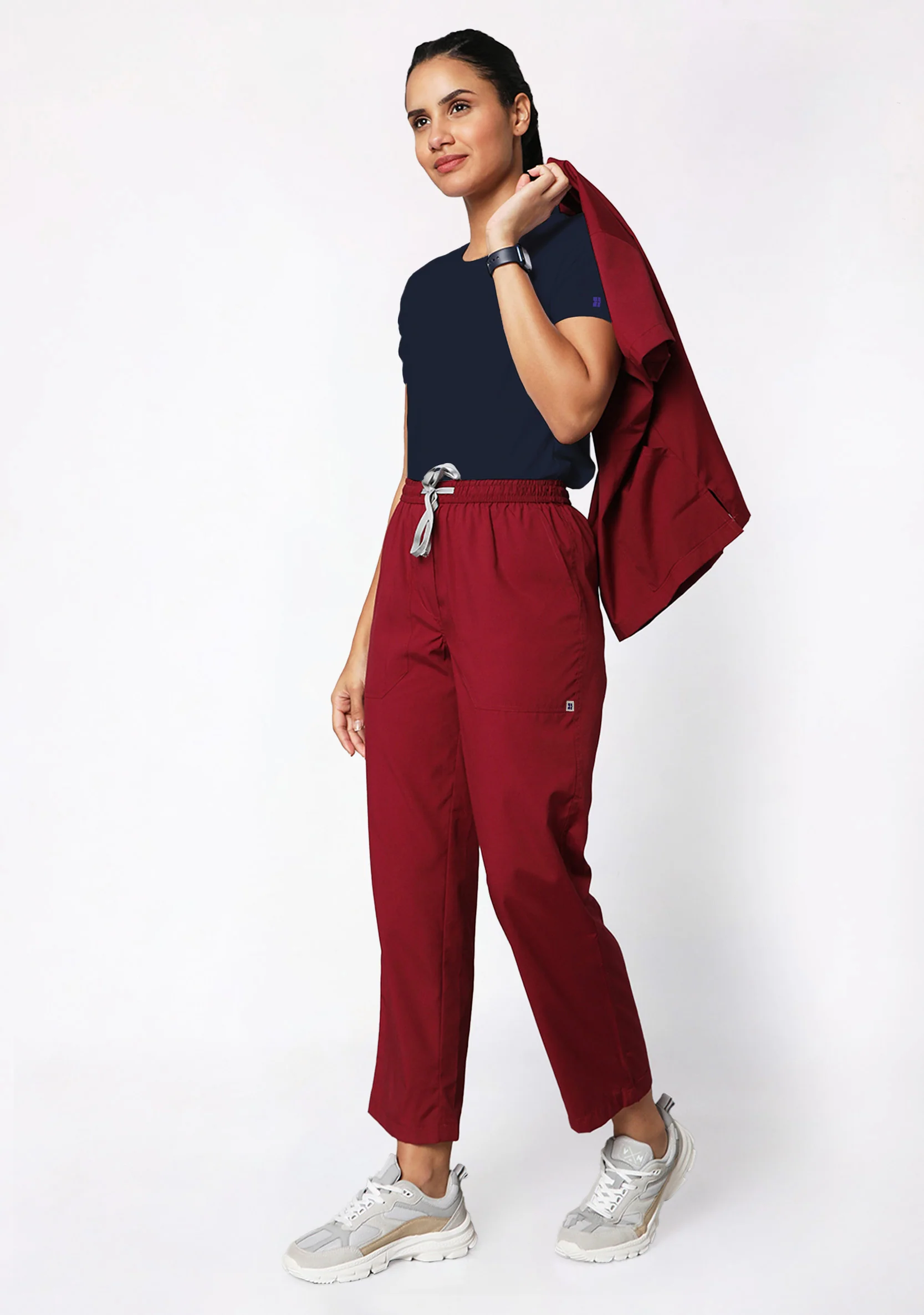 Supersoft Women's S/S (Navy) Underscrub - Image 4